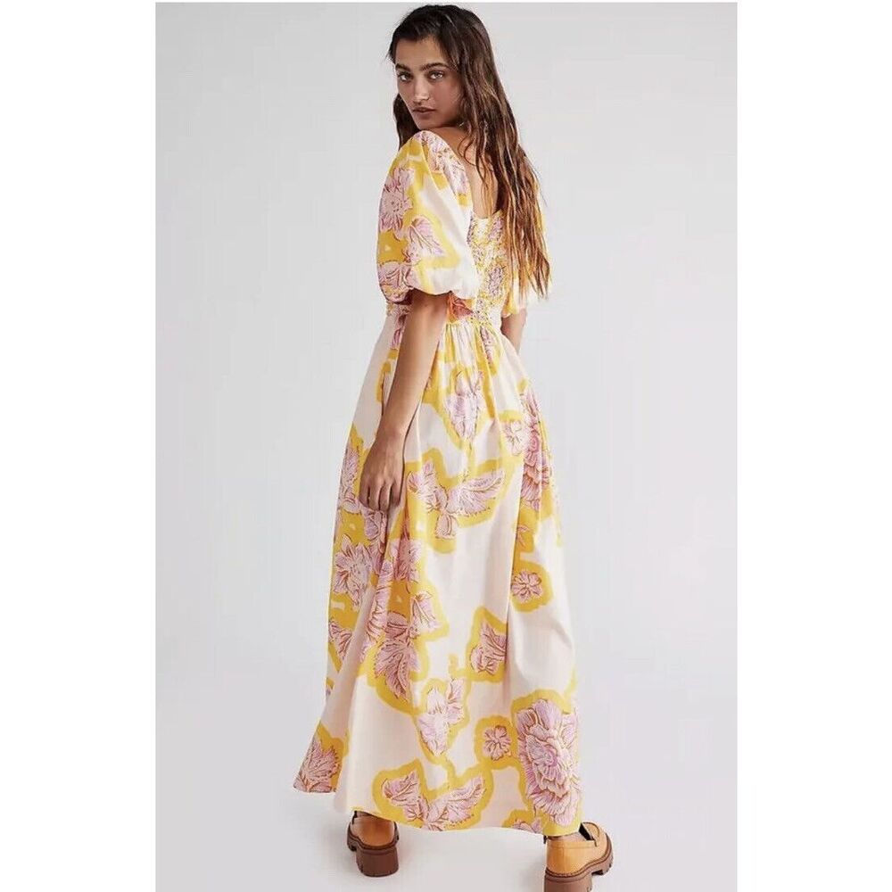 Free People Kalina Printed Midi Dress - Picture 4 of 8